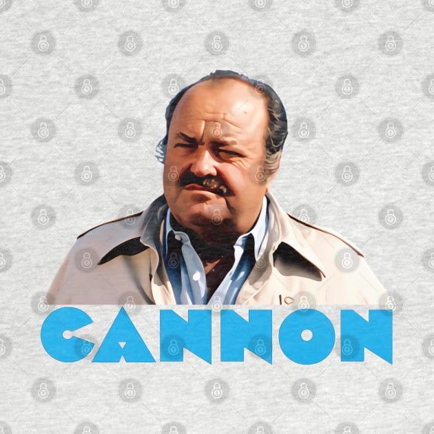 Cannon - Frank Cannon - 70s Cop Show by wildzerouk